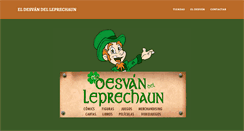 Desktop Screenshot of leprechaun.es